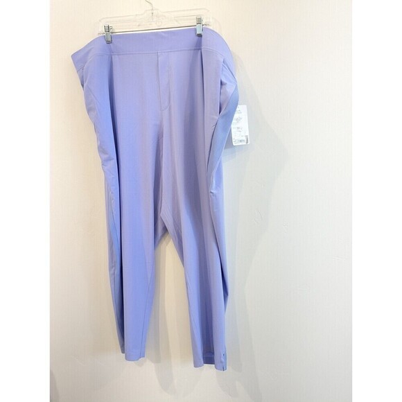 Athleta Brooklyn Ankle Pant Plus Size 26 Blue Periwinkle - Picture 3 of 16